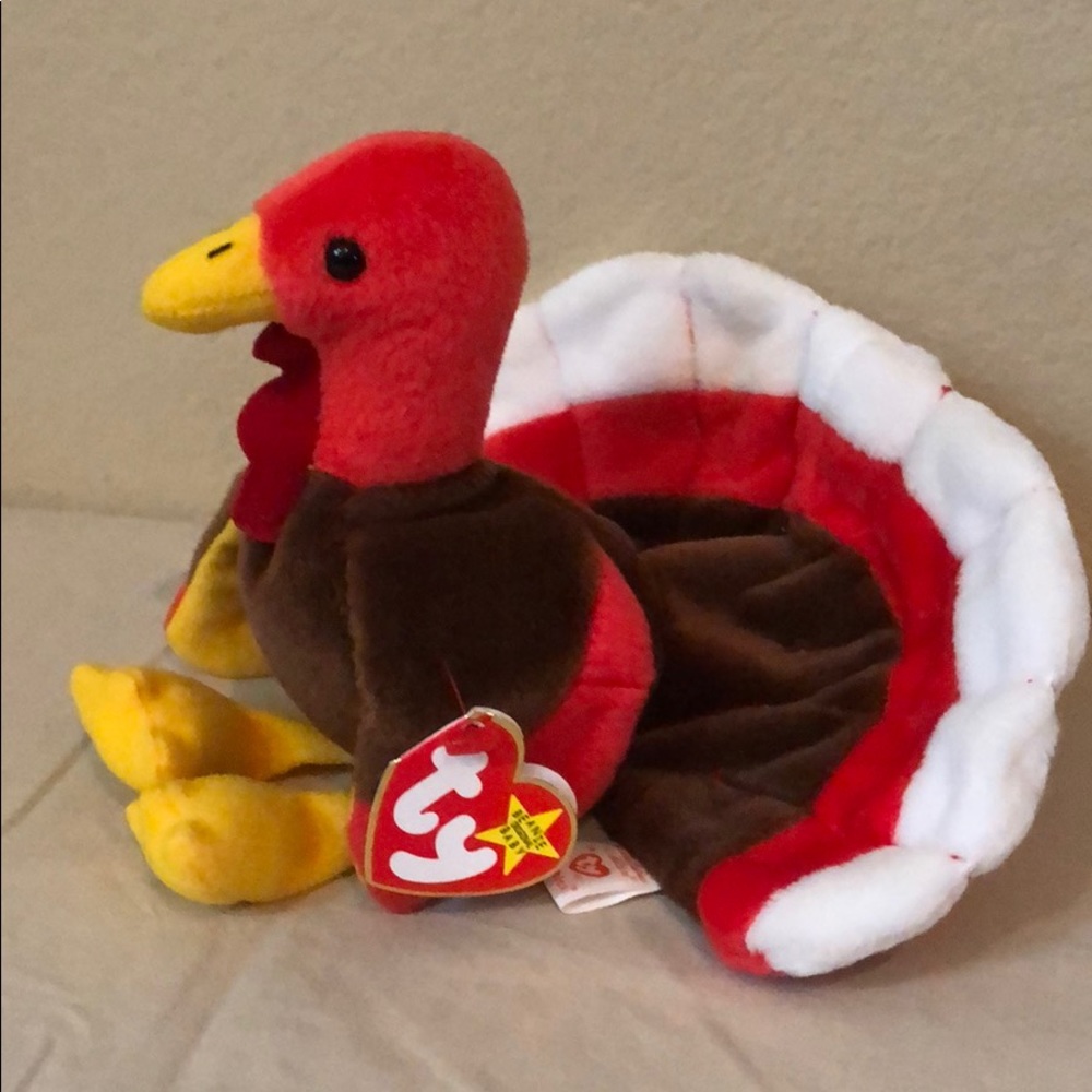 Gobbles the Turkey Ty The Beanie Babies Collection